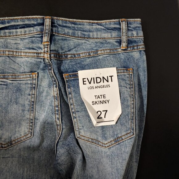 EVIDNT Los Angeles Tate Skinny Ankle Jeans Size 27 - Picture 4 of 4
